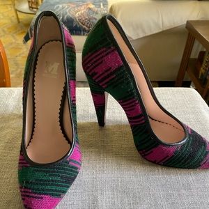 M Missoni knit pumps